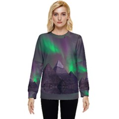 Aurora Northern Lights Celestial Magical Astronomy Hidden Pocket Sweatshirt by Grandong