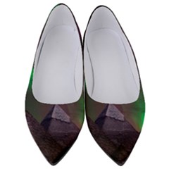 Fantasy Pyramid Mystic Space Aurora Women s Low Heels by Grandong