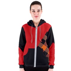 Fa Texture25 Women s Zipper Hoodie