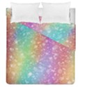 Rainbow Colors Spectrum Background Duvet Cover Double Side (Queen Size) View2