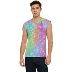 Rainbow Colors Spectrum Background Men s Raglan Cap Sleeve T-shirt by Ravend