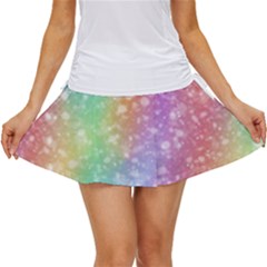 Rainbow Colors Spectrum Background Women s Skort by Ravend