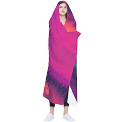 Rainbow Colorful Abstract Galaxy Wearable Blanket by Ravend