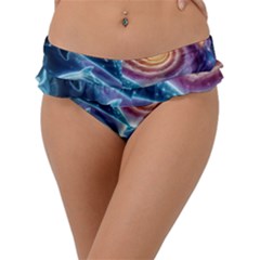 Dolphins Fantasy Frill Bikini Bottoms by Ravend