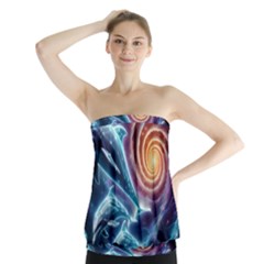 Dolphins Fantasy Strapless Top by Ravend