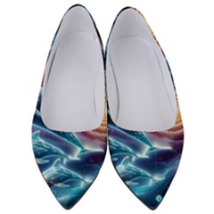 Dolphins Fantasy Women s Low Heels by Ravend