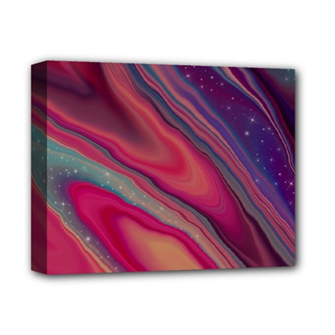 Stars Shimmering Galaxy Ocean Deluxe Canvas 14  X 11  (stretched) by Ravend