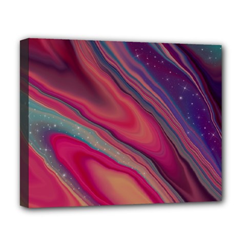 Stars Shimmering Galaxy Ocean Deluxe Canvas 20  X 16  (stretched) by Ravend