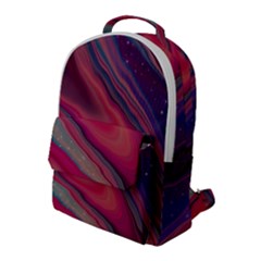 Stars Shimmering Galaxy Ocean Flap Pocket Backpack (large) by Ravend