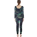 Psychedelic Mushrooms Background Long Sleeve Catsuit View2