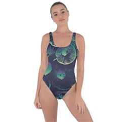 Psychedelic Mushrooms Background Bring Sexy Back Swimsuit by Ravend