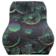 Psychedelic Mushrooms Background Car Seat Back Cushion  by Ravend