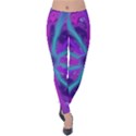 Wallpaper Tie Dye Pattern Velvet Leggings View1