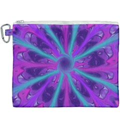 Wallpaper Tie Dye Pattern Canvas Cosmetic Bag (xxxl) by Ravend