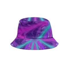 Wallpaper Tie Dye Pattern Bucket Hat (kids) by Ravend