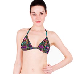 Bending Rotate Distort Waves Classic Bikini Top by Ravend