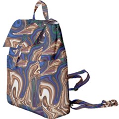 Pattern Psychedelic Hippie Abstract Buckle Everyday Backpack by Ravend