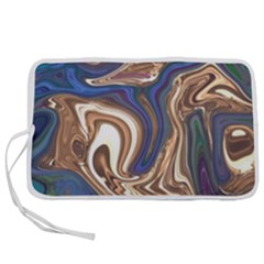 Pattern Psychedelic Hippie Abstract Pen Storage Case (m) by Ravend