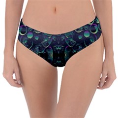 Background Pattern Mushrooms Reversible Classic Bikini Bottoms by Ravend