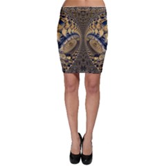 Fractal Spiral Infinite Psychedelic Bodycon Skirt by Ravend