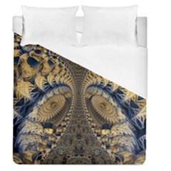 Fractal Spiral Infinite Psychedelic Duvet Cover (queen Size) by Ravend