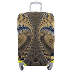 Fractal Spiral Infinite Psychedelic Luggage Cover (medium) by Ravend