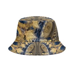 Fractal Spiral Infinite Psychedelic Inside Out Bucket Hat by Ravend