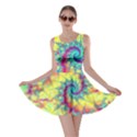 Fractal Spiral Abstract Background Skater Dress View1