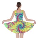 Fractal Spiral Abstract Background Skater Dress View2