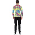 Fractal Spiral Abstract Background Men s Long Sleeve Rash Guard View2