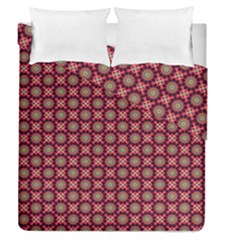 Kaleidoscope Seamless Pattern Duvet Cover Double Side (queen Size) by Ravend