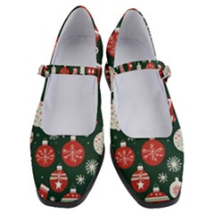 Christmas Decoration Winter Xmas Women s Mary Jane Shoes by Vaneshop