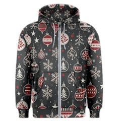 Christmas Winter Xmas Men s Zipper Hoodie