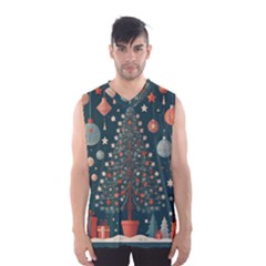 Tree Christmas Men s Basketball Tank Top by Vaneshop