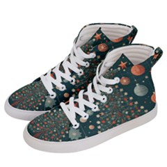 Tree Christmas Men s Hi-top Skate Sneakers by Vaneshop