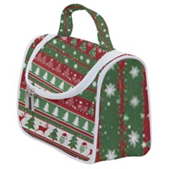 Christmas Decoration Winter Xmas Pattern Satchel Handbag by Vaneshop