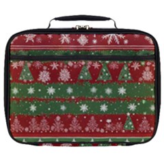 Christmas Decoration Winter Xmas Pattern Full Print Lunch Bag