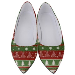 Christmas Decoration Winter Xmas Pattern Women s Low Heels by Vaneshop