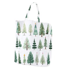 Christmas Trees Giant Grocery Tote by Vaneshop