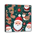 Christmas Santa Claus Mini Canvas 6  x 6  (Stretched) View1