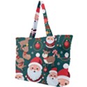 Christmas Santa Claus Simple Shoulder Bag View1