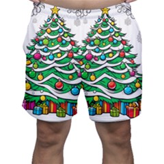 Christmas Tree Men s Shorts by Vaneshop