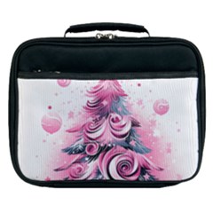 Winter Christmas Snow Xmas Tree Lunch Bag