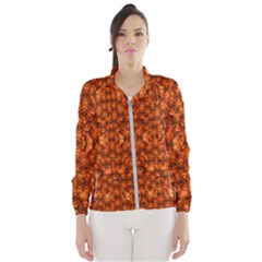 Floral Time In Peace And Love Women s Windbreaker