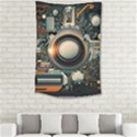 Illustrations Technology Robot Internet Processor Small Tapestry View2