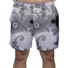 Apple Males Almond Bread Abstract Mathematics Men s Shorts by Vaneshop