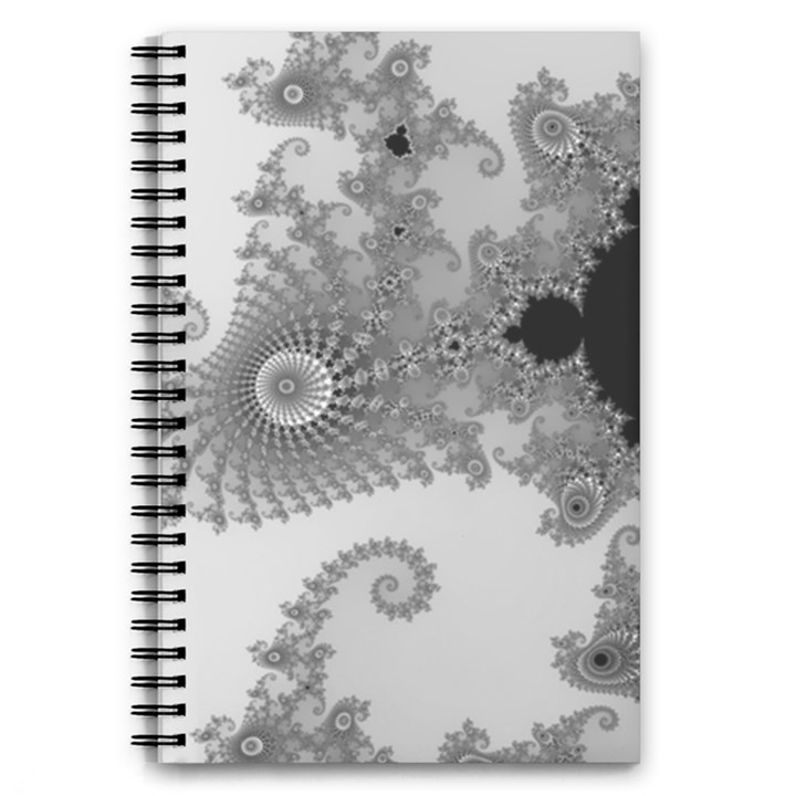 Apple Males Almond Bread Abstract Mathematics 5.5  x 8.5  Notebook