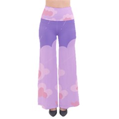 Sky Nature Sunset Clouds Space Fantasy Sunrise So Vintage Palazzo Pants by Vaneshop