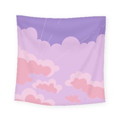 Sky Nature Sunset Clouds Space Fantasy Sunrise Square Tapestry (small) by Vaneshop