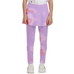 Sky Nature Sunset Clouds Space Fantasy Sunrise Kids  Skirted Pants by Vaneshop